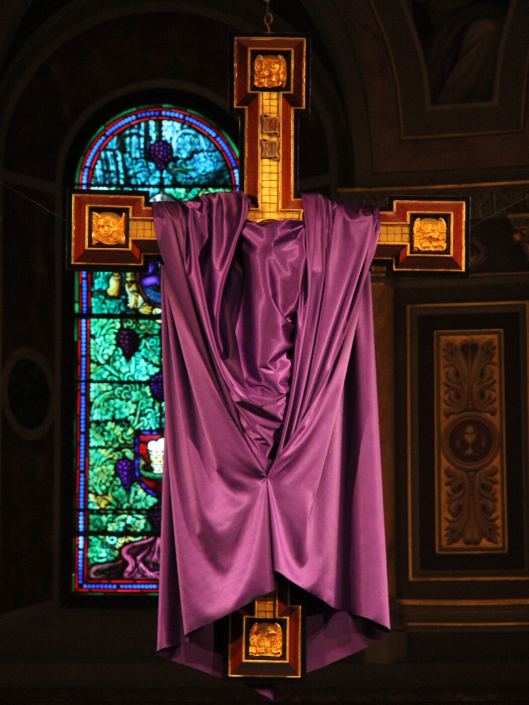 Why do we cover statues and images with a veil during Lent? Saint